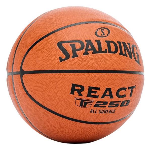 Grote foto spalding react tf 250 all surface indoor outdoor basketbal basketbal maat 7 sport en fitness basketbal