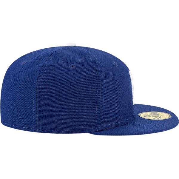 Grote foto la dodgers 59fifty fitted cap blauw cap maat 7 3.8 kleding dames hoeden en petten
