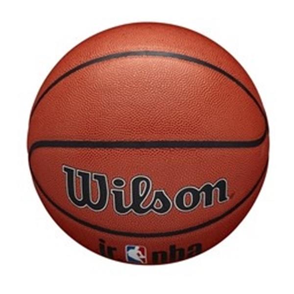 Grote foto wilson jr nba authentic indoor outdoor basketbal 5 sport en fitness basketbal