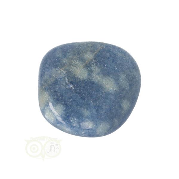 Grote foto blauwe kwarts trommelsteen nr 16 31 gram verzamelen overige verzamelingen