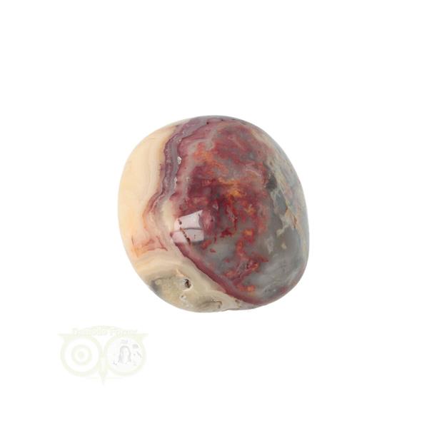 Grote foto crazy lace agaat trommelsteen nr 14 20 gram verzamelen overige verzamelingen