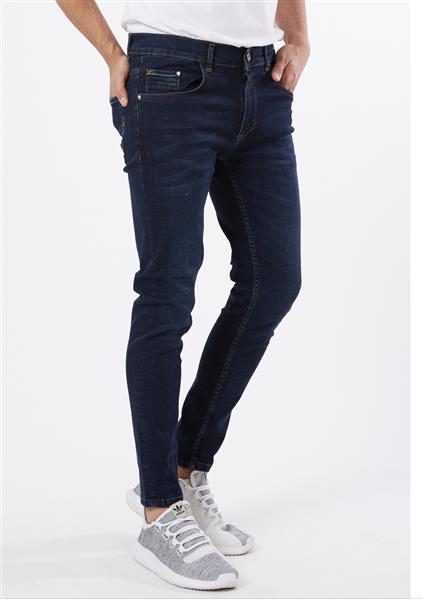 Grote foto skinny jeans ac 3934 dark blue kleding heren spijkerbroeken en jeans