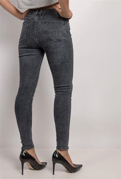 Grote foto dames skinny jeans marivy dark navy 1959 kleding dames broeken en pantalons