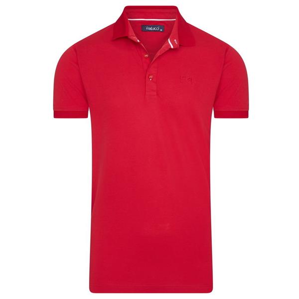 Grote foto polo ferlucci red 4183 kleding heren t shirts