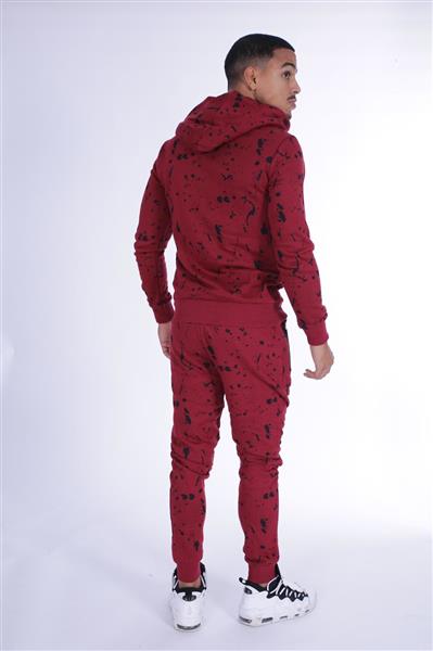 Grote foto heren joggingpak icon red 626 kleding heren truien en vesten