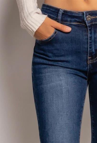 Grote foto high waist skinny jeans gs 5250 kleding dames broeken en pantalons