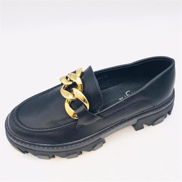 Grote foto loafers met grove zool ll901 kleding heren schoenen