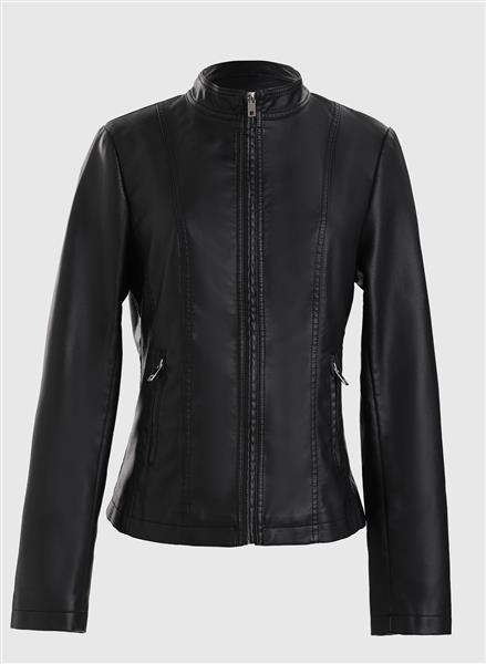 Grote foto dames jacket escandelle black 22255 kleding dames overige kledingstukken