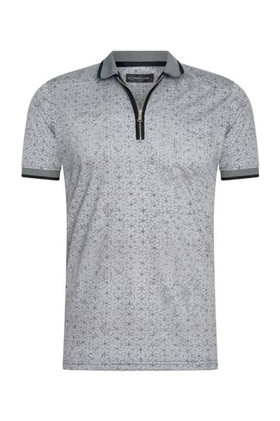 Grote foto slim fit polo christian grey 3009 kleding heren t shirts