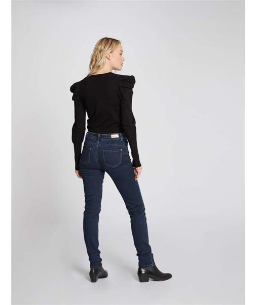 Grote foto standard waisted slim jeans 201 pam kleding dames broeken en pantalons