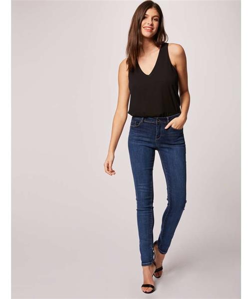 Grote foto standard waisted slim jeans stone 201 pam kleding dames broeken en pantalons
