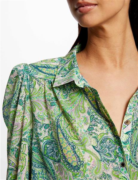 Grote foto long sleeved printed shirt 231 cho kleding dames overige kledingstukken