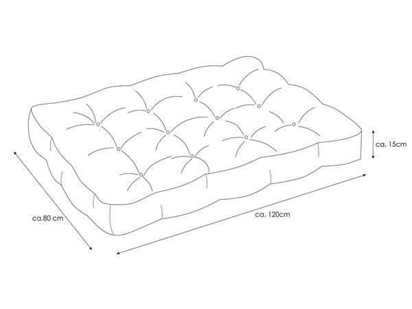 Grote foto kettler set palletkussens antraciet 2351 tuin en terras tuinmeubelen