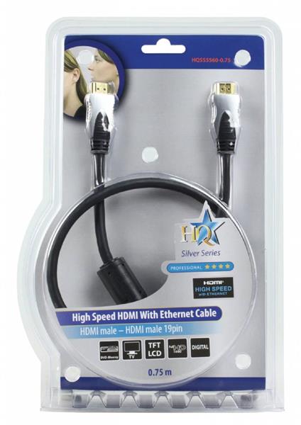 Grote foto hdmi kabel hoge kwaliteit high speed met ethernet 0 75 m audio tv en foto onderdelen en accessoires