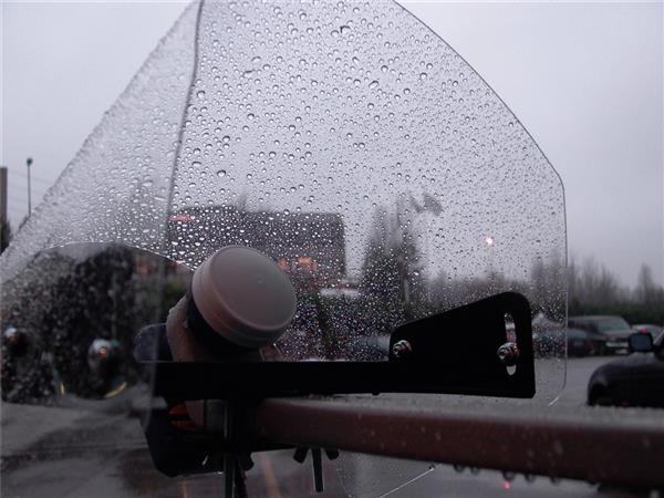 Grote foto lnb regen sneeuw beschermkap 25cm telecommunicatie satellietontvangers