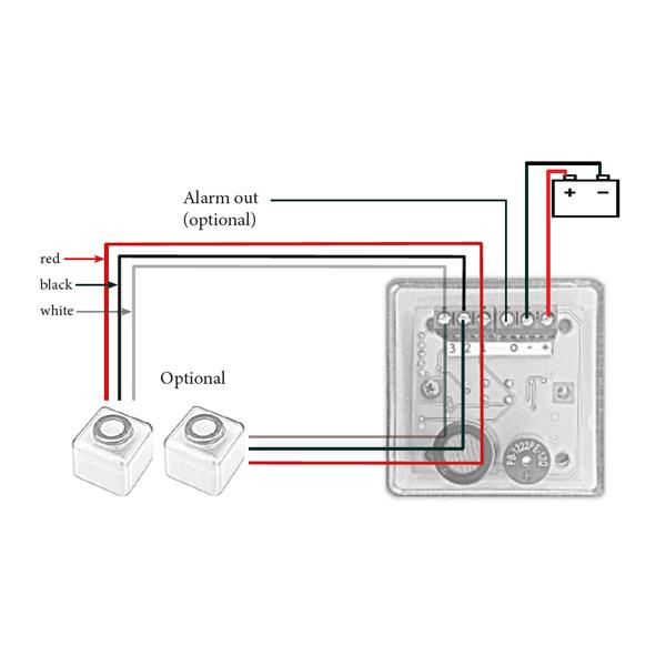 Grote foto 3gas 12v gasalarm square propaan butaan lpg koolmonoxide exclusief stroomdraad snoer caravans en kamperen caravan accessoires