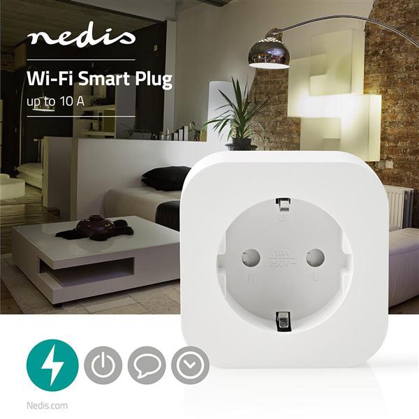 Grote foto wi fi smart plug schuko type f 10 a doe het zelf en verbouw inbraaksystemen