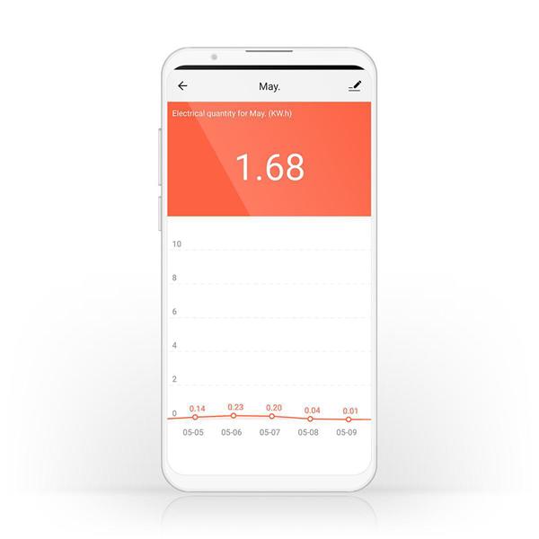 Grote foto wi fi smart plug stroommeter schuko type f 10a doe het zelf en verbouw inbraaksystemen