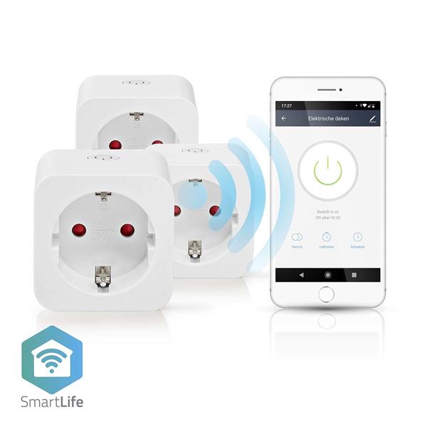 Grote foto wi fi smart stekker schuko type f 16 a 3 pack doe het zelf en verbouw inbraaksystemen