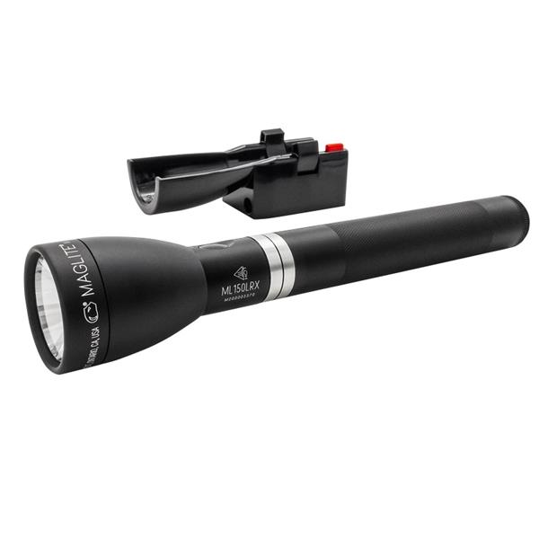 Grote foto maglite ml150lrx mat zwart oplaadbare led zaklamp incl. lifepo4 batterij en docking 1082 lumen huis en inrichting overige