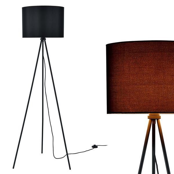 Grote foto tripod lamp 150 cm staande lamp vloerlamp e27 zwart huis en inrichting overige