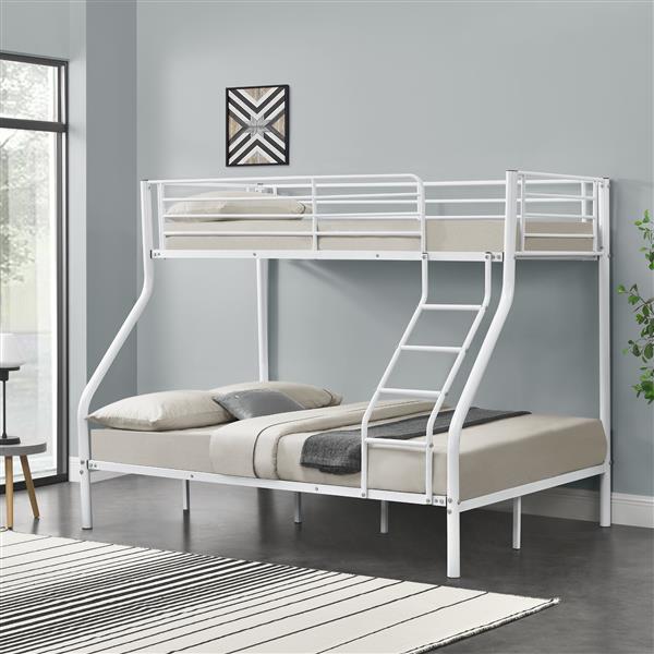 Grote foto metalen stapelbed kinderbed 210x147 5x168 cm wit huis en inrichting bedden