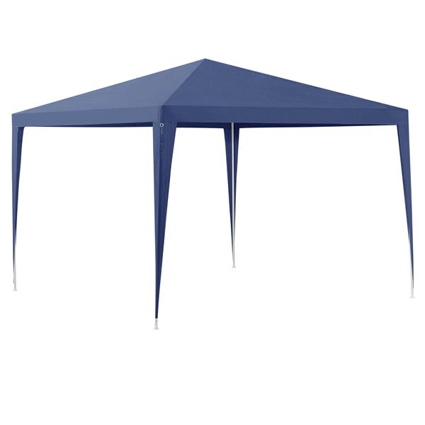 Grote foto paviljoen partytent waterdicht 3x3x2 55 m donkerblauw tuin en terras tuinmeubelen