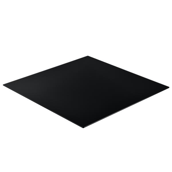 Grote foto glasplaat esg veiligheidsglas 6 mm voor tafels 80x80 cm zwart doe het zelf en verbouw gereedschappen en machines