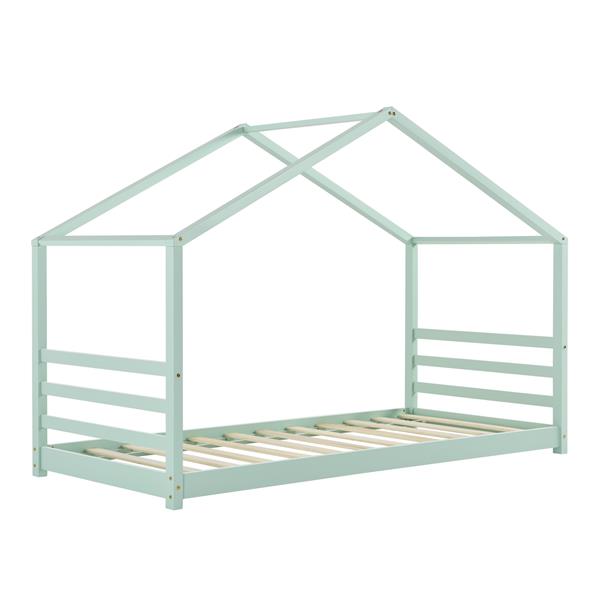 Grote foto kinderbed vardo grenen huisbed en bedbodem 90x200 mint huis en inrichting overige