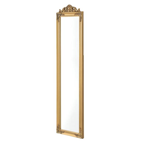 Grote foto spiegel vrijstaand met barok lijst verstelbaar 160x40 cm goud doe het zelf en verbouw gereedschappen en machines