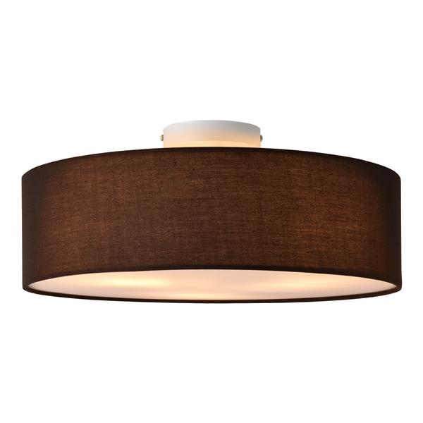 Grote foto plafondlamp plafonni re omaha 45 cm 3xe27 bruin en wit huis en inrichting plafondlampen