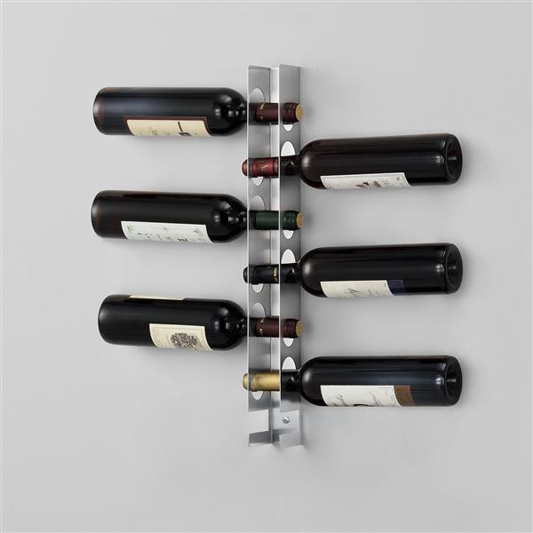 Grote foto wijnrek pfalz voor 6 flessen wandmontage 55x5x7 cm huis en inrichting woningdecoratie