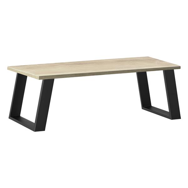 Grote foto meubelpoot schuin u tafelpoot 40x43 cm set van 2 zwart mat doe het zelf en verbouw materialen en producten