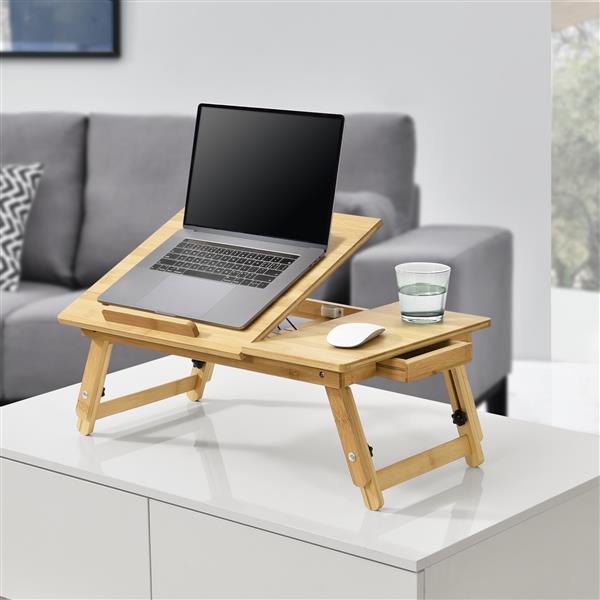 Grote foto en.casa bamboe laptoptafel bedtafel tot 55x35x20 28 cm huis en inrichting stoelen