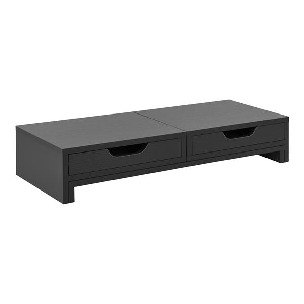 Grote foto en.casa monitorstandaard verhoger marttila 60x22x11 cm donkergrijs huis en inrichting overige