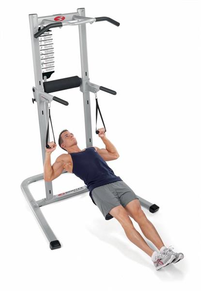 Grote foto bowflex bodytower met ab slings en dip straps vkr sport en fitness fitness