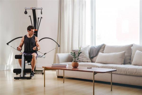 Grote foto bowflex pr1000 homegym inklapbaar sport en fitness fitness