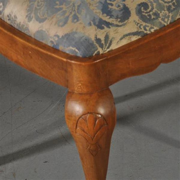 Grote foto antieke stoelen stel van 12 eetkamerstoelen ca. 1910 chippendale stijl incl. herstofferen naar wen antiek en kunst stoelen en banken