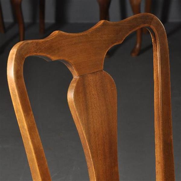 Grote foto antieke stoelen stel van 12 eetkamerstoelen ca. 1910 chippendale stijl incl. herstofferen naar wen antiek en kunst stoelen en banken