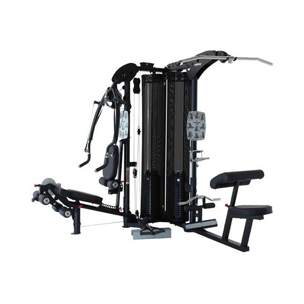 Grote foto inspire multi gym m5 twee gewichtstapels zwart sport en fitness fitness