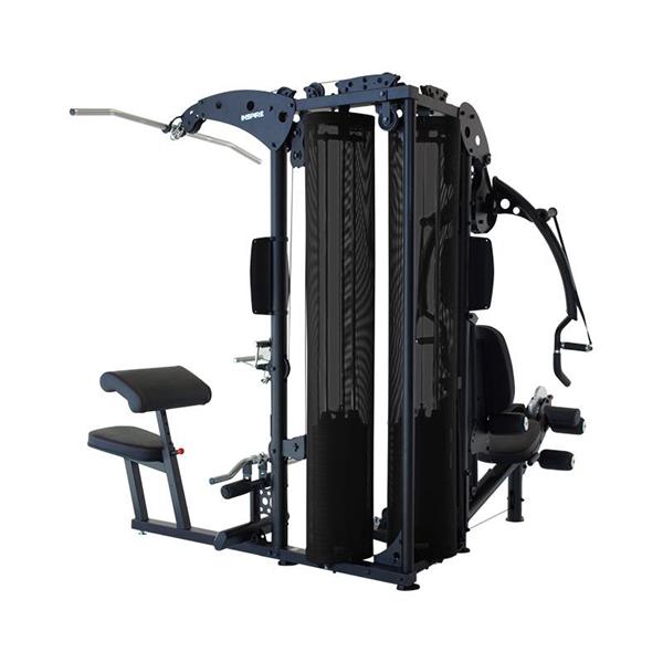 Grote foto inspire multi gym m5 twee gewichtstapels zwart sport en fitness fitness