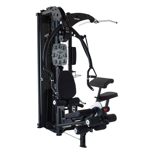 Grote foto inspire multi gym m5 twee gewichtstapels zwart sport en fitness fitness