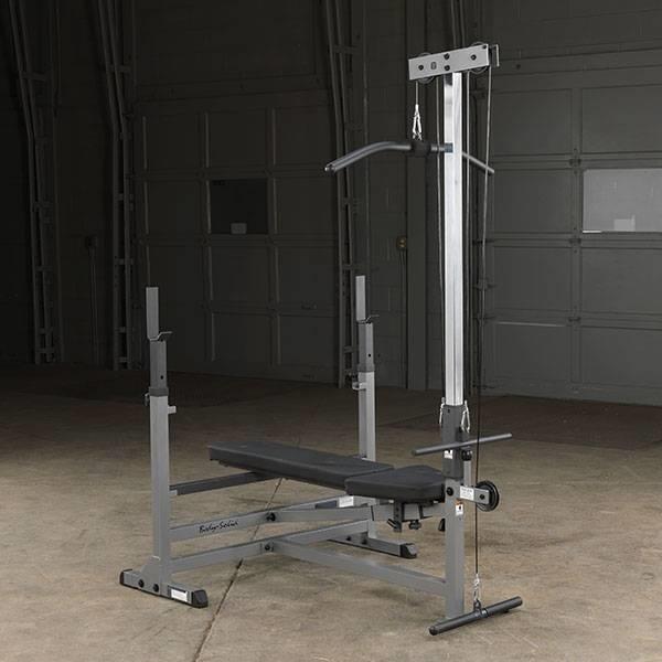 Grote foto body solid optie lat row glra81 voor gdib46l en gfid71 sport en fitness fitness