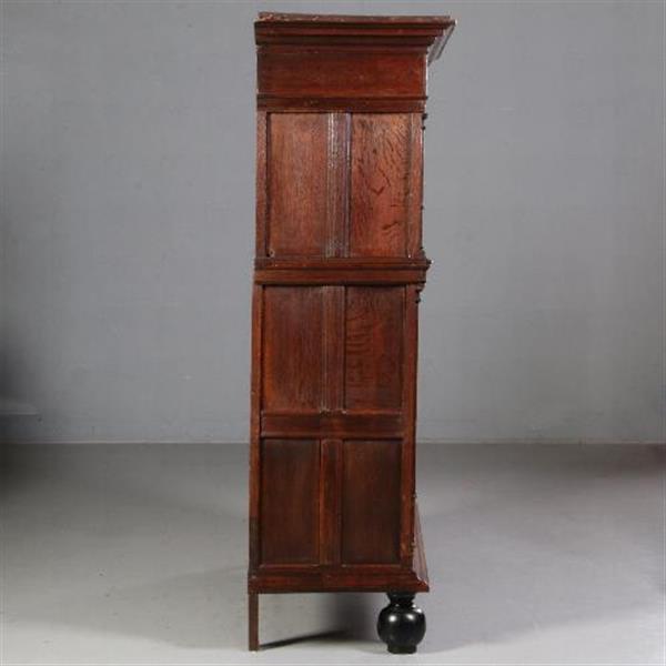 Grote foto antieke kast hollandse vier deurskast eiken ca. 1625 prachtig patina no.681421 antiek en kunst stoelen en banken