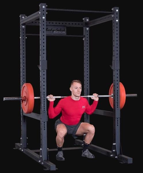 Grote foto body solid full commercial extended power rack spr1000back sport en fitness fitness