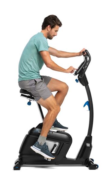 Grote foto nautilus u627 hometrainer met ergometer met lage instap sport en fitness fitness