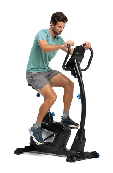 Grote foto nautilus u627 hometrainer met ergometer met lage instap sport en fitness fitness