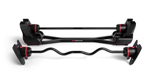 Grote foto bowflex selecttech 2080 barbell en curlbar 9 36 kg sport en fitness fitness