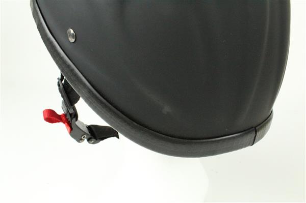 Grote foto flame cap helm mat zwart outlet motoren kleding