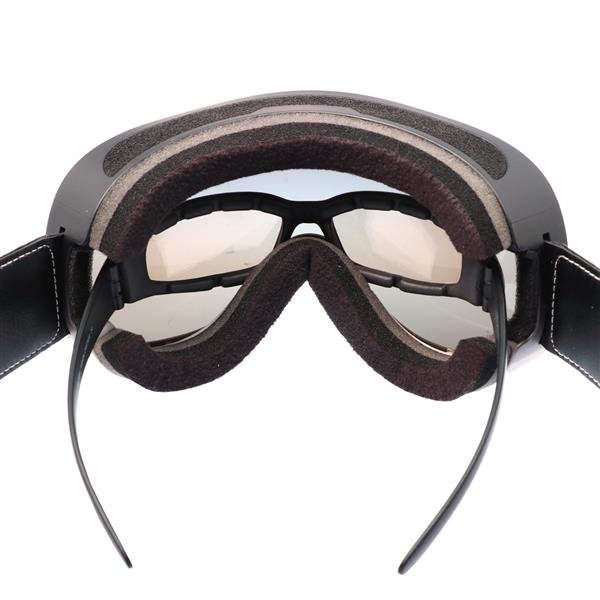 Grote foto pi wear arizona motorbril zwart grijs motoren kleding